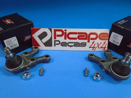 Imagem 4 de 8 de Kit 2 Pivôs Inferiores Mitsubishi L200 Sport Outdoor