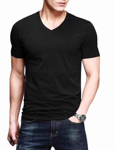 Pack X 3 Remeras Entalladas Slim Fit Para Hombres !