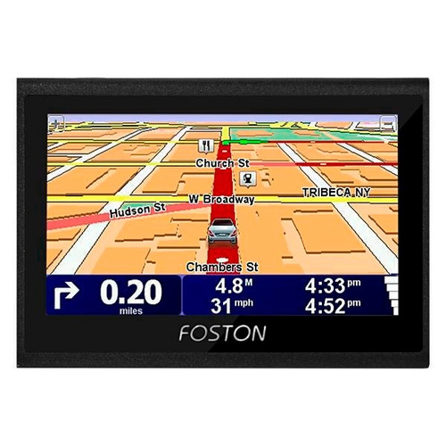 Gps Automotivo Foston 3d 463dt Tela 4,3 Tv Digital Bluetooth