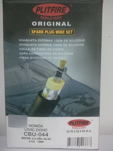 Juego Cables Bujias  Honda Civic 1.6 Dohc
