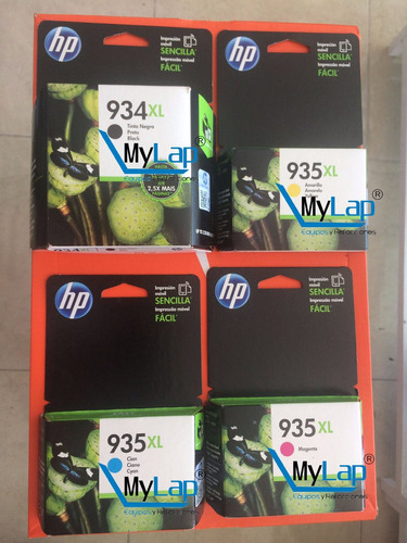 Cartucho Hp 934xl Y 935xl Nuevos Super Precio Vig Ago18