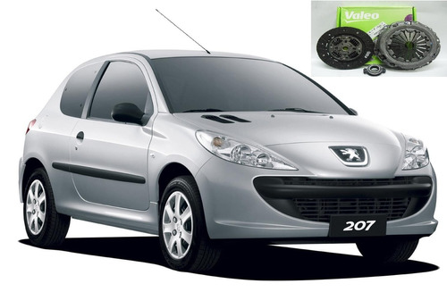 Kit De Embreagem Peugeot 207 1.6 16v Após 2008 Valeo