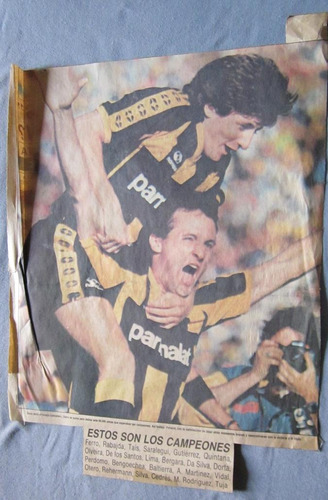 Recorte De Diario Peñarol Campeon