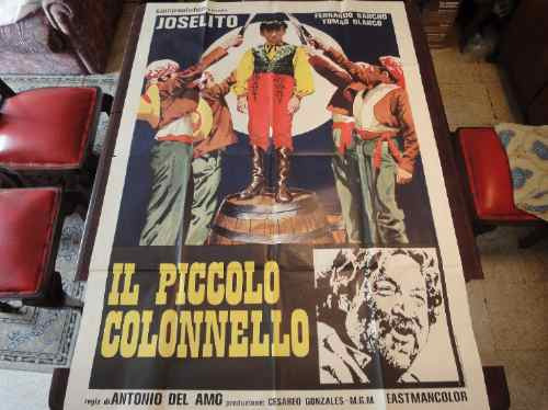 Poster Original Italiano El Pequeño Coronel Joselito 1960