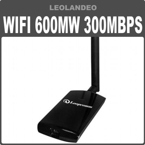 Usb Wifi Alta Potencia 600 Mw Y Maxima Velocidad 300mbps