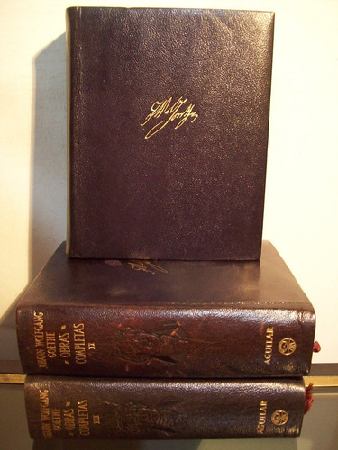 Goethe Colección Aguilar (3 Tomos)