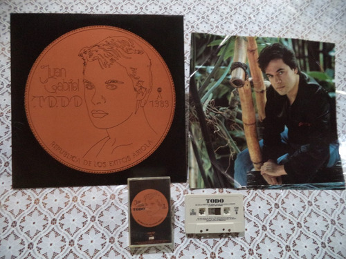 Juan Gabriel ´´todo´´ Lp Y Cassette Tape De Coleccion