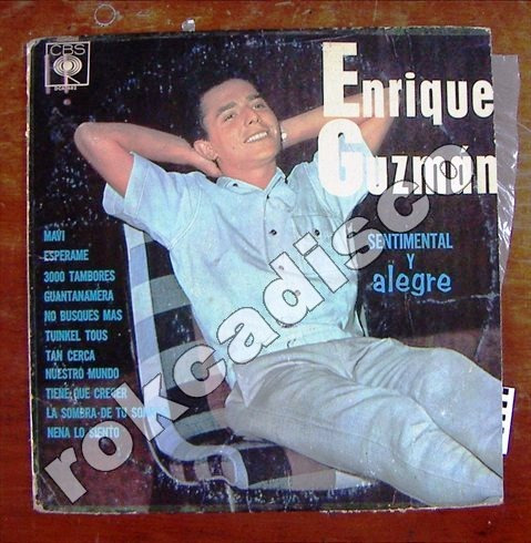 Rock Mexicano, Enrique Guzman, (sentimental Y Alegre) Lp12´,