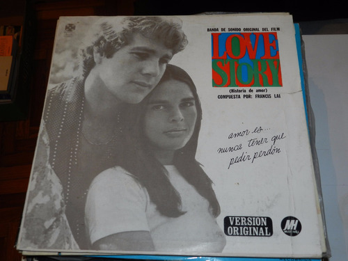 Vinilo 1449 - Love Story - Banda De Sonido - Francis Lai