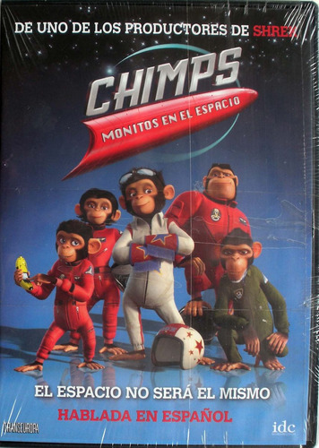 Dvd- Chimps - Monitos En El Espacio - Nuevo