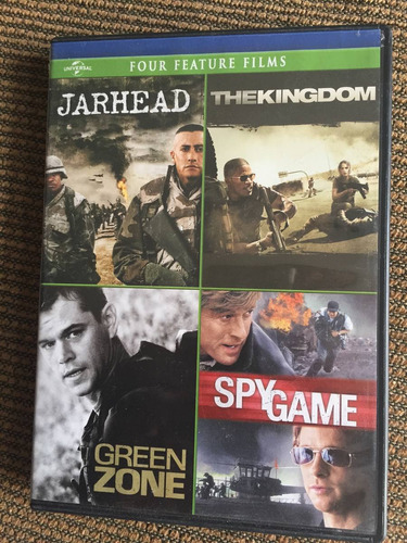 Jarhead - The Kingdom - Green Zone - Spy Game 4dvds Region1