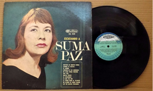 Suma Paz Escuchando 1972 Vinilo Lp Folclore Argentino
