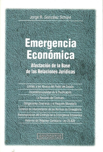 Emergencia Economica - Schiavi Dyf