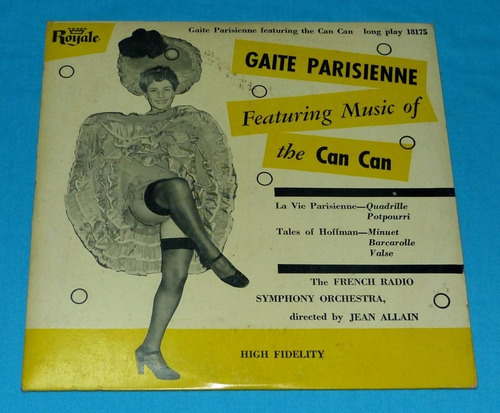 Gaite Parisienne Featuring Music Of The Can Can Lp Vinilo 10