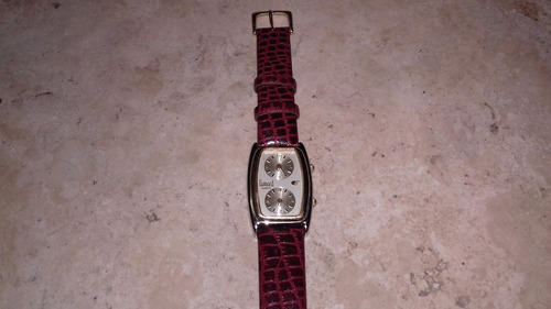 Relógio Pulso Dumont Quartz- Pulseira De Couro- Japan Movt.