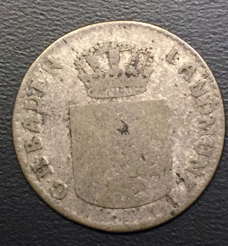 Ale165 Moneda Alemania Baden 6 Kreuzer 1812 G Plata Ayff (Usado)