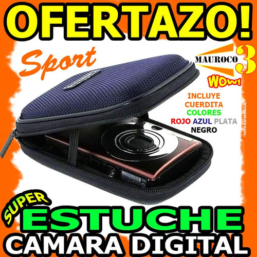 Estuche Para Camara Digital Varios Colores Unicos Wow