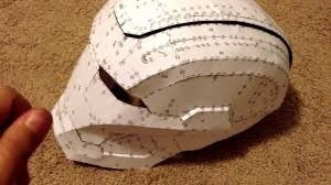 Planos Casco Iron Patriot - Marvel Iron Man 3 Vengadores