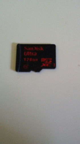 Cartao San Disk Micro Sdxc Ultra 80mb/s 128gb
