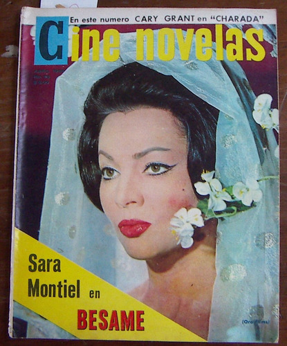 Revista Cine Novelas, Sarita Montiel, Besame, No.60