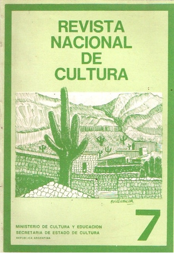 Revista Nacional De Cultura 7