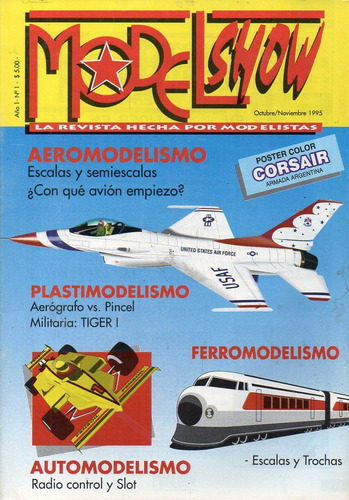 Revista Model Show 1 Aeromodelismo Automodelismo Mode Naval