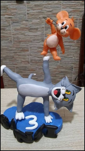 Tom Y Jerry Porcelana Fria