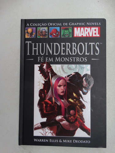 Coleção Graphic Novels Marvel Nº 57 Thunderbolts! Panini!