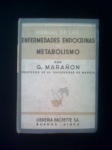 Enfermedades Endocrinas Y Del Metabolismo G Marañon