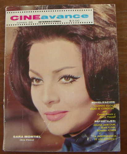 Revista Cine Avance,sara Montiel,ginger Roger,doris Day