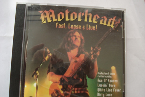 Cd Motorhead Fast, Loose & Live !