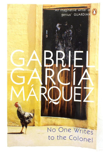 Livro No One Writes To The Colonel De Gabriel García B1780