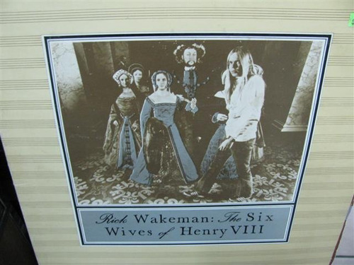 Rick Wakeman Six Wives Of Henry Viii Lp Importado Yes Rgl