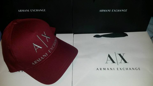 Gorra Armani Exchange Original Con Etiqueta Certificado