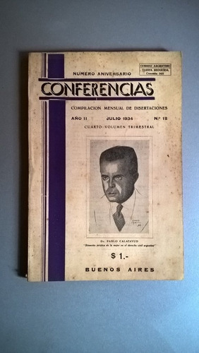 Conferencias Julio 1934
