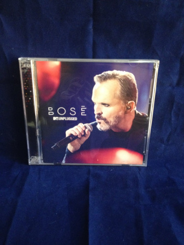 Miguel Bose - Mtv Unplugged  Cd + Dvd  Nuevo Y Sellado