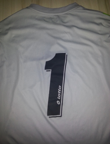 Camisa De Jogo De Goleiro Do Coritiba # 1- Lotto Autografada