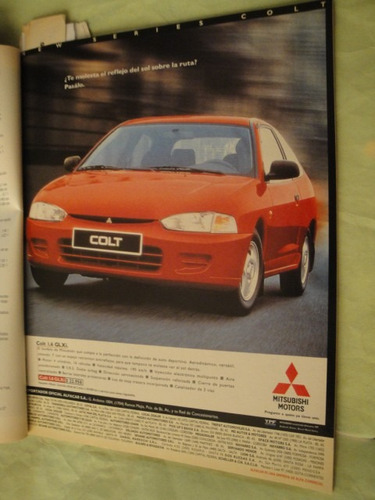 Publicidad Mitsubishi Colt Glx Año 1996