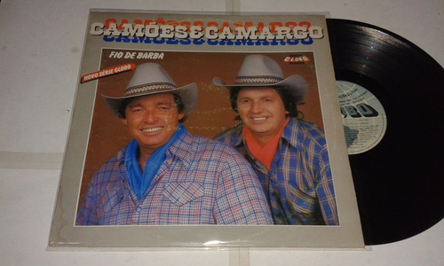 Lp Vinil - Camões E Camargo ( Fio De Barba)