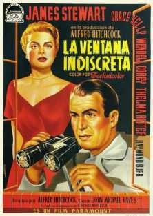 La Ventana Indiscreta - Hitchcock - Cine - Lámina 45x30 Cm.