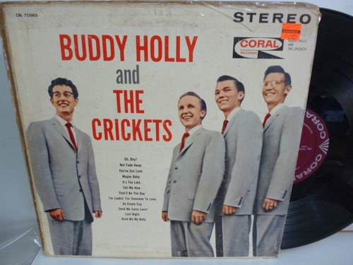 Buddy Holly And The Crickets Vinilo Americano