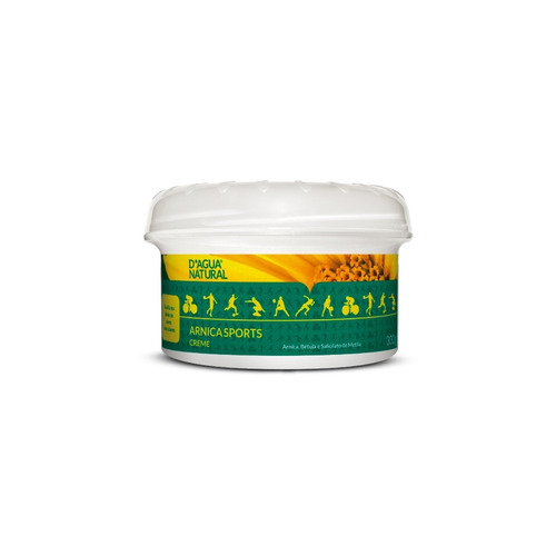 Creme De Massagem Arnica Sports 300g - D&#39;agua Natural