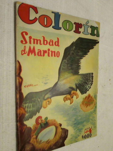 Comic Colorín    Simbad El Marino   Y    Sandokan