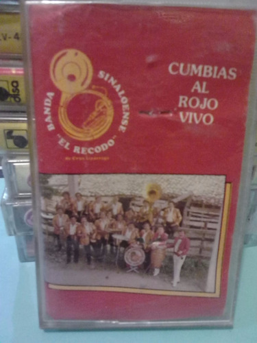Banda El Recodo - Cumbias Al Rojo Vivo (casete Original)