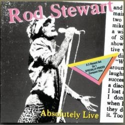 Disco Lp Doble De Acetato Rod Stewart Absolutely Live