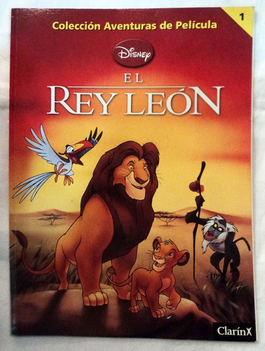 Revista Coleccion Nº 1 El Rey Leon Disney Clarin B4