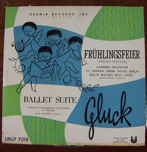 Clásica,gluck,fruhlingsfeier,ballet Suite Lp12´