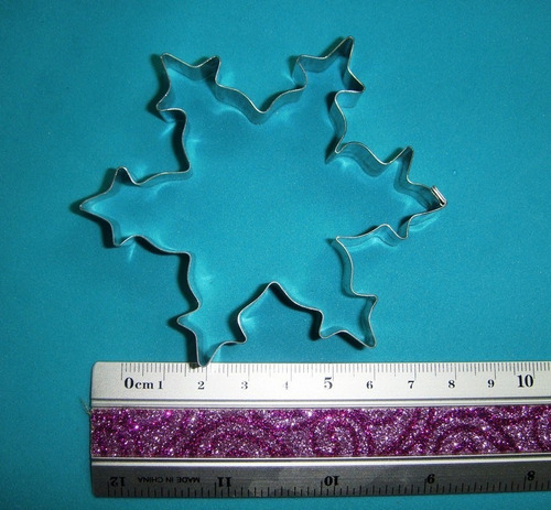 Cortador Copo Nieve Masa Flexible Galletas Precio 3,5