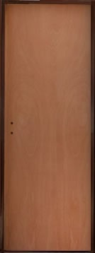 Imagen 5 de 9 de Puerta Placa Cedro 60x200x15 Ch #24 Reforzada Abershop