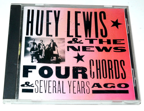 Huey Lewis & The News - Four Chords Cd 1994 Billy Idol 80s